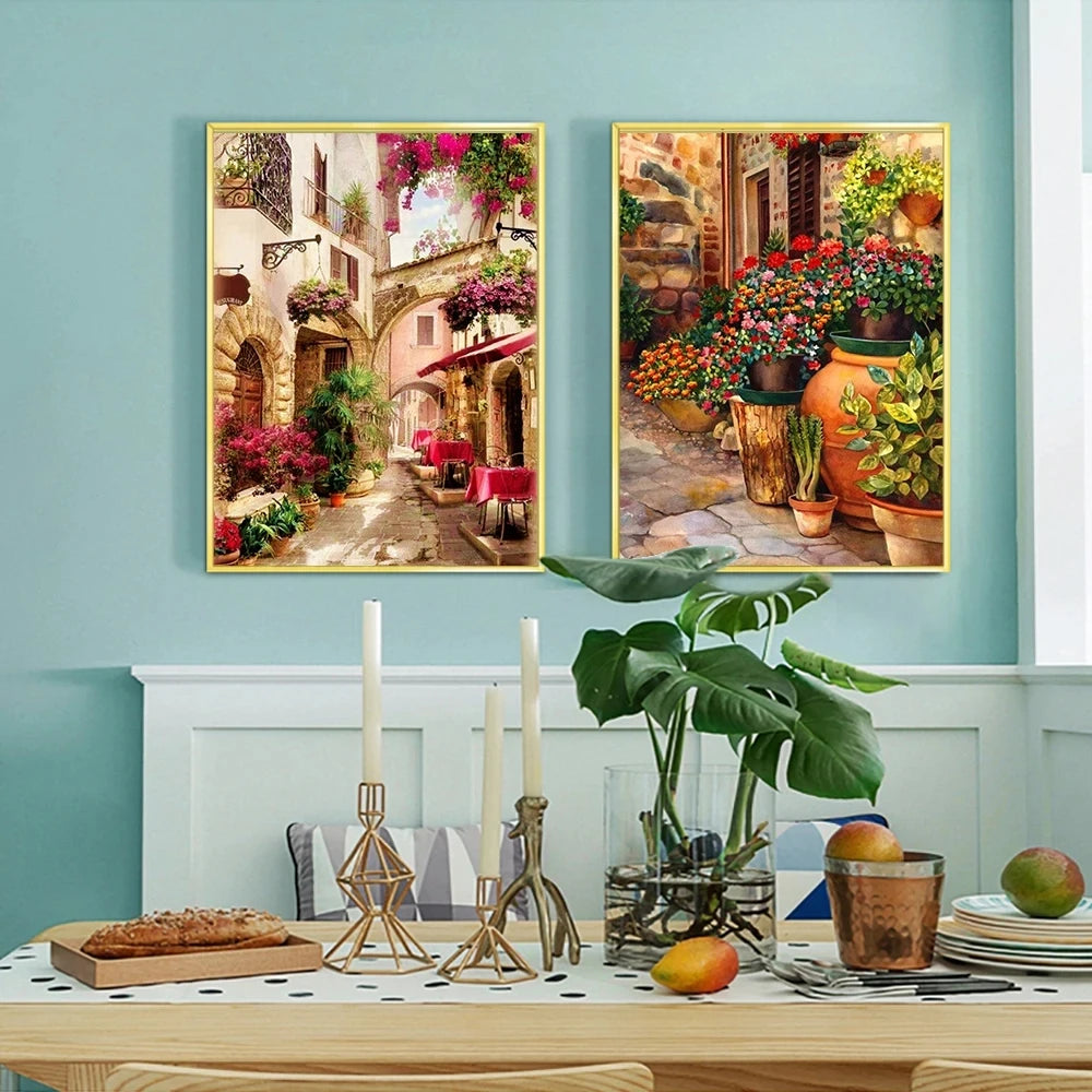 Diamond Painting Jarres Fleuries