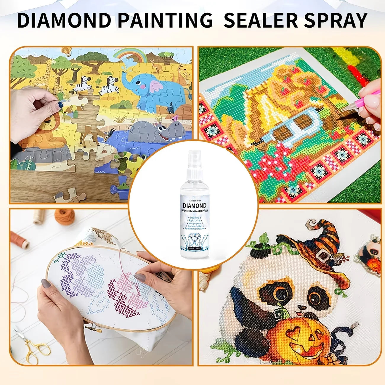 Spray de Finition Diamond Painting 100 ml