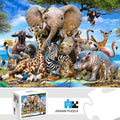 Puzzle Animaux d'Afrique — 1000 Pièces