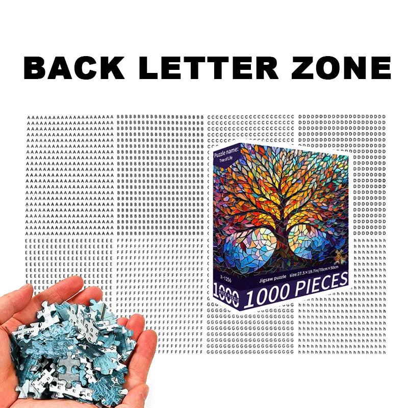 Puzzle Arbre Flamboyant — 1000 Pièces