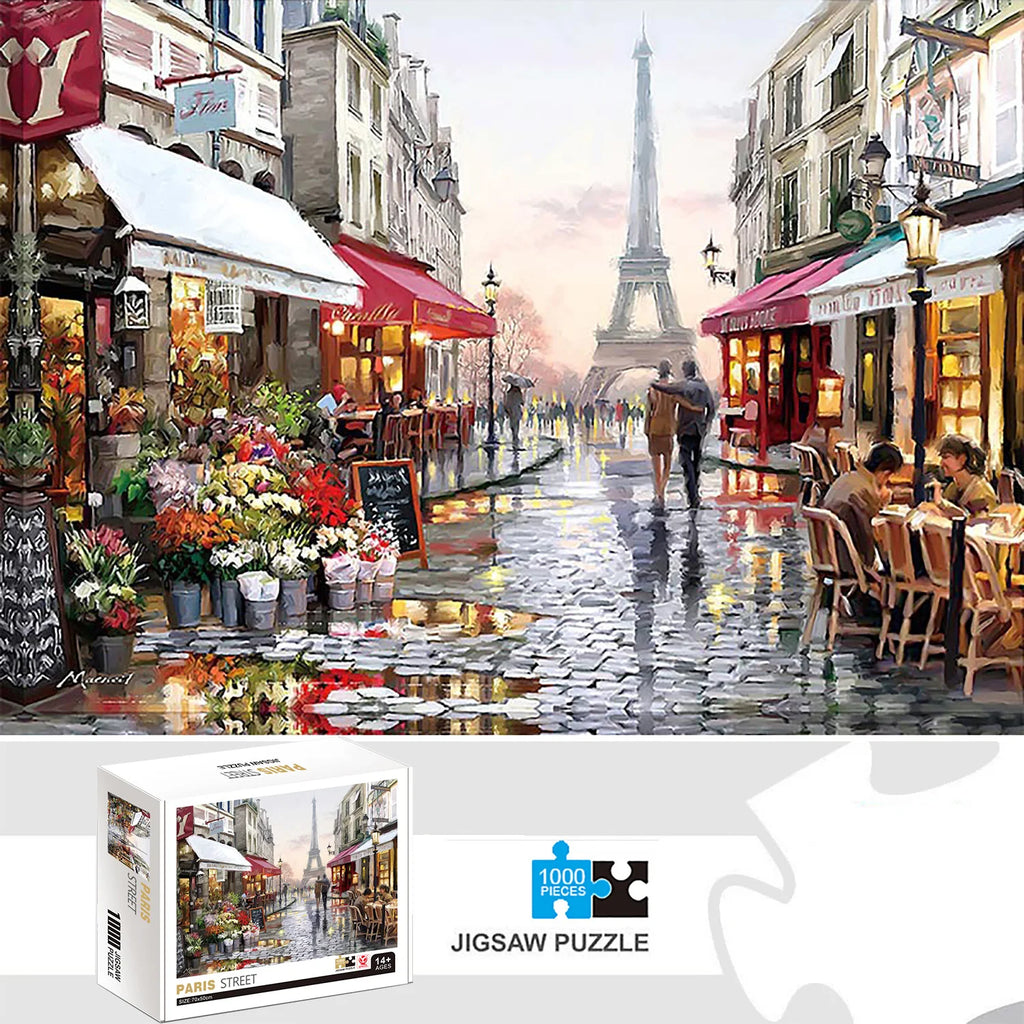 Puzzle Rue de Paris — 1000 Pièces