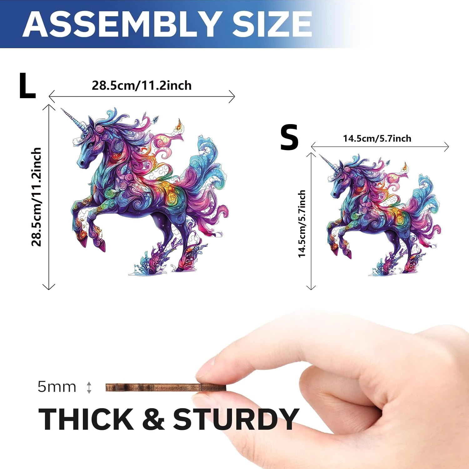 Puzzle en Bois Licorne