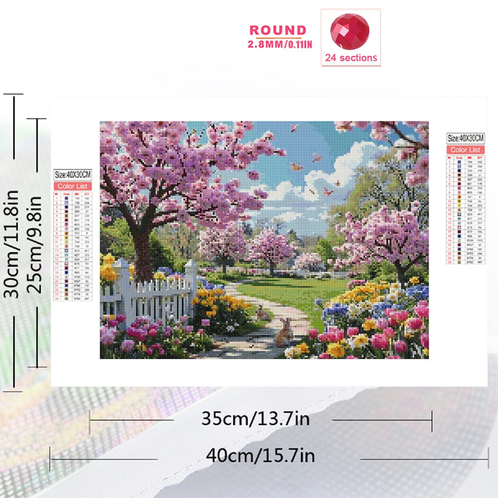 Diamond Painting Arbre du Jardin