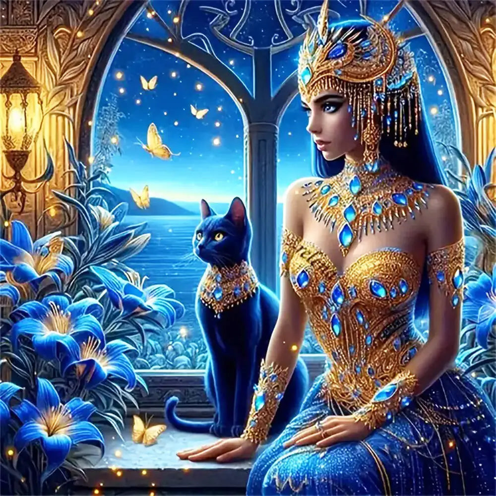 Diamond Painting Reine d'Égypte