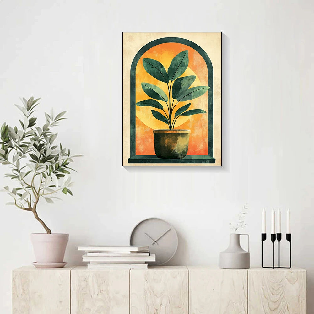 Diamond Painting Marguerites en Vase