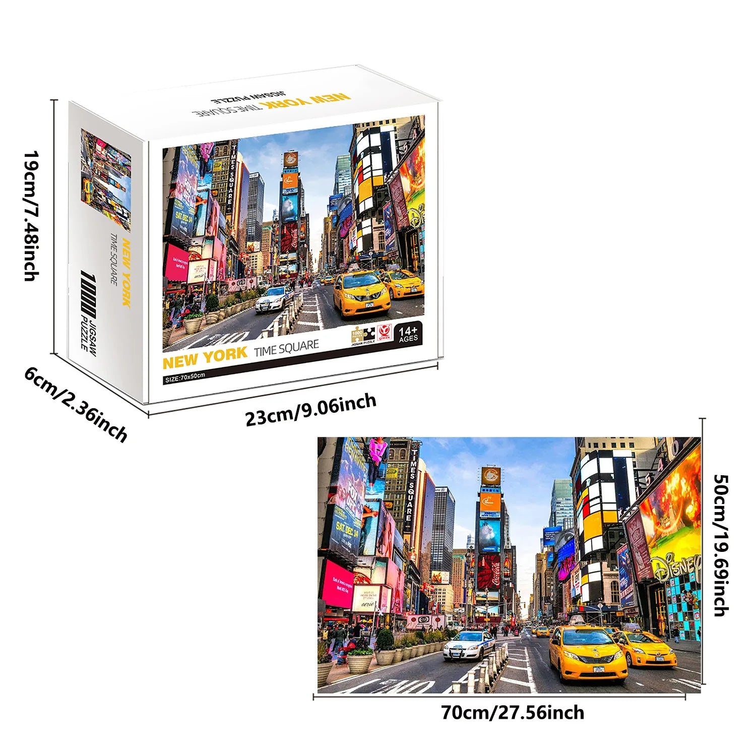 Puzzle Times Square, New York — 1000 Pièces