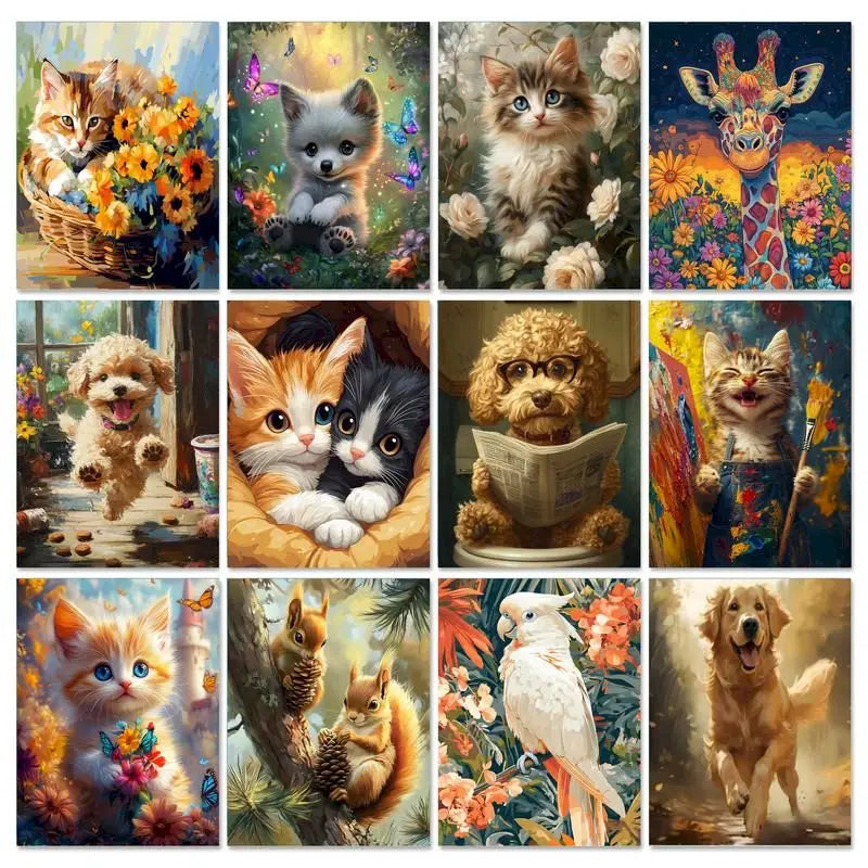 Peinture par Numéros Duo de Chatons