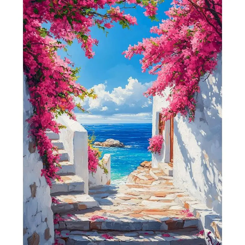 Peinture par Numéros Porte Violette
