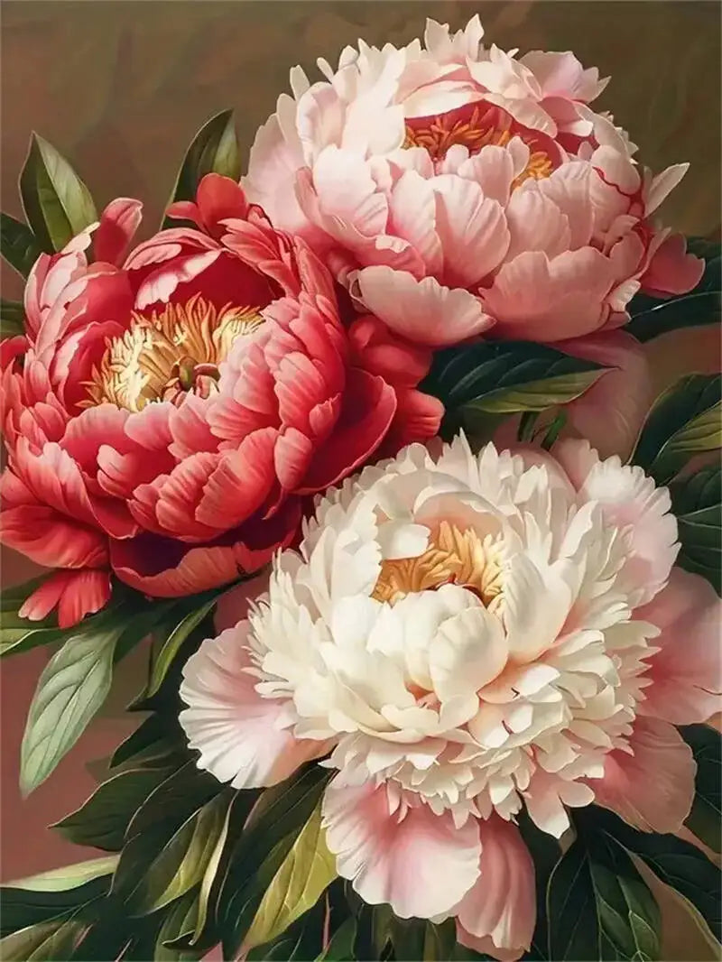 Diamond Painting Pivoines