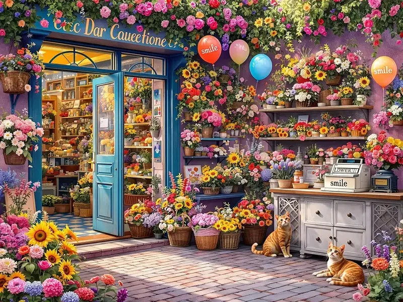 Diamond Painting Boutique de Fleurs