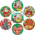 Sous-verres Diamond Painting Mandalas — Lot de 6