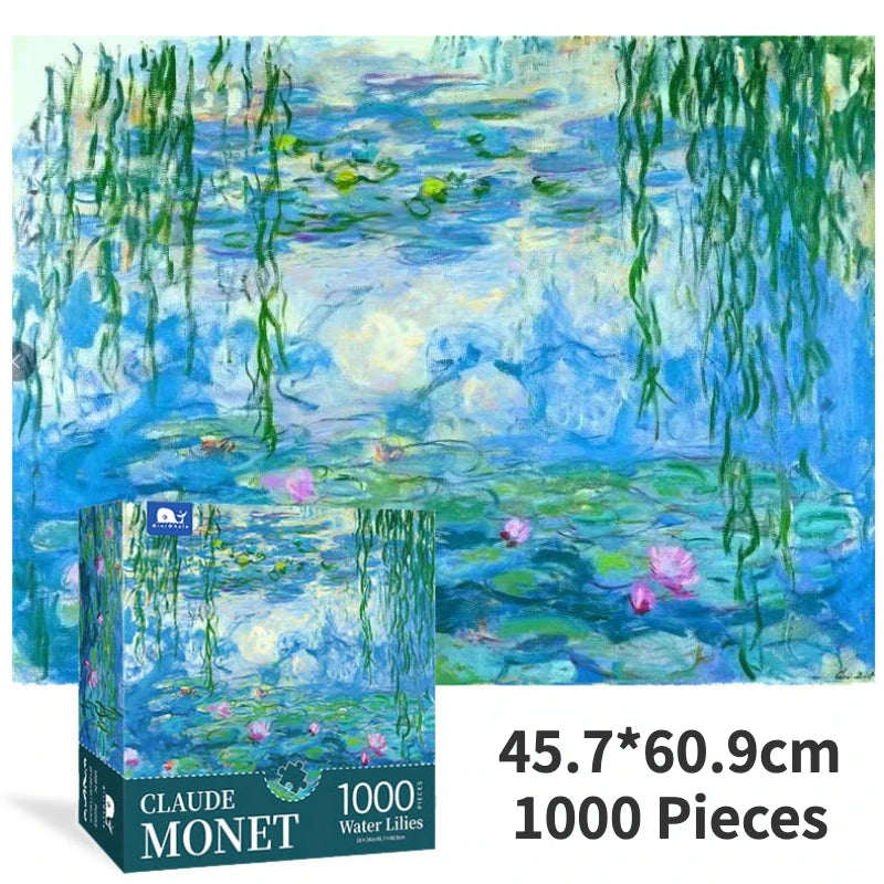 Puzzle Nymphéas de Monet — 1000 Pièces