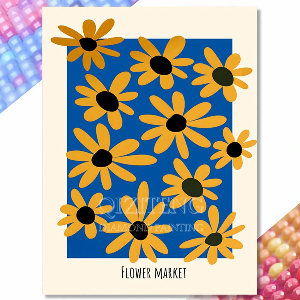 Diamond Painting Formes Abstraites