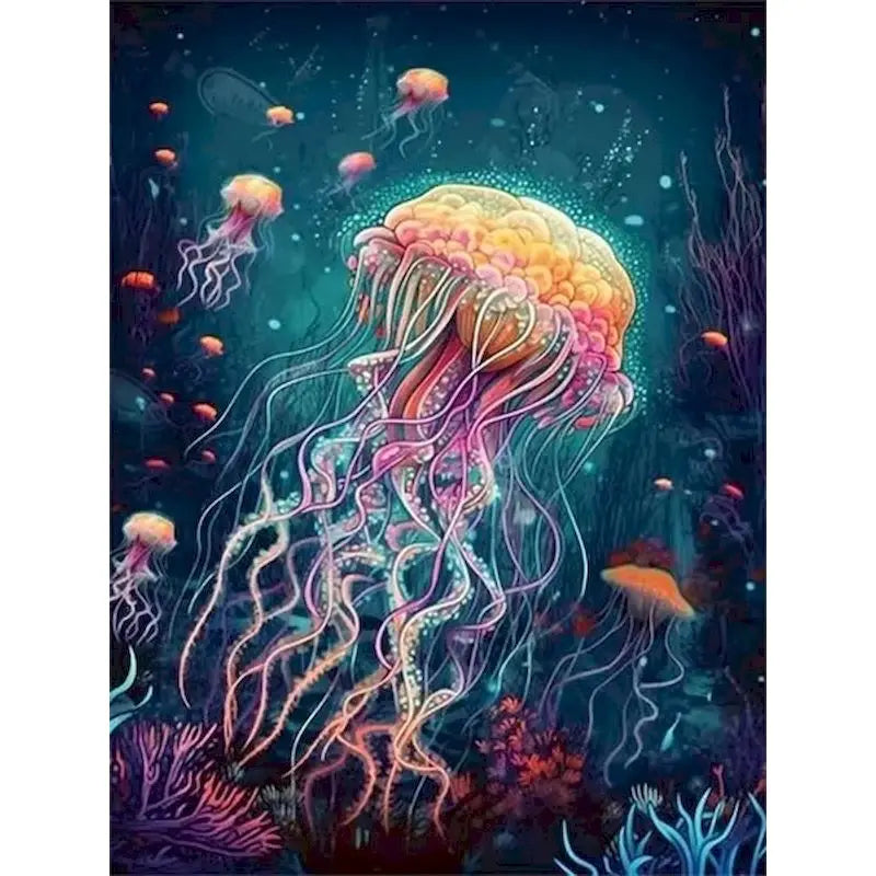Peinture par Numéros Tortue de Corail