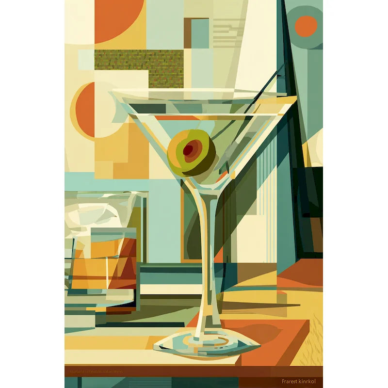 Peinture par Numéros Martini Graphique