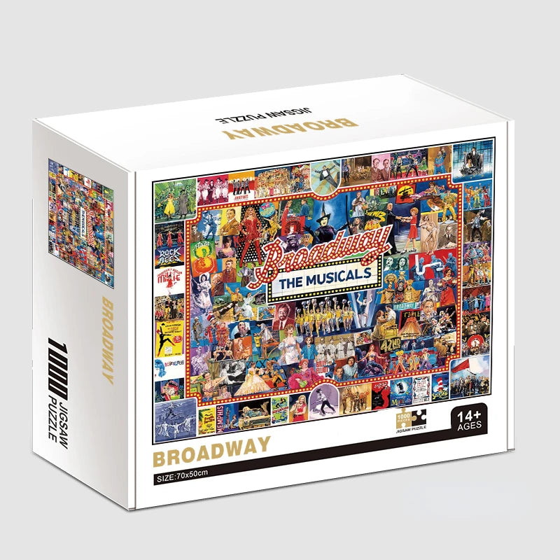Puzzle Paysages & Chefs-d'Œuvre — 1000 Pièces