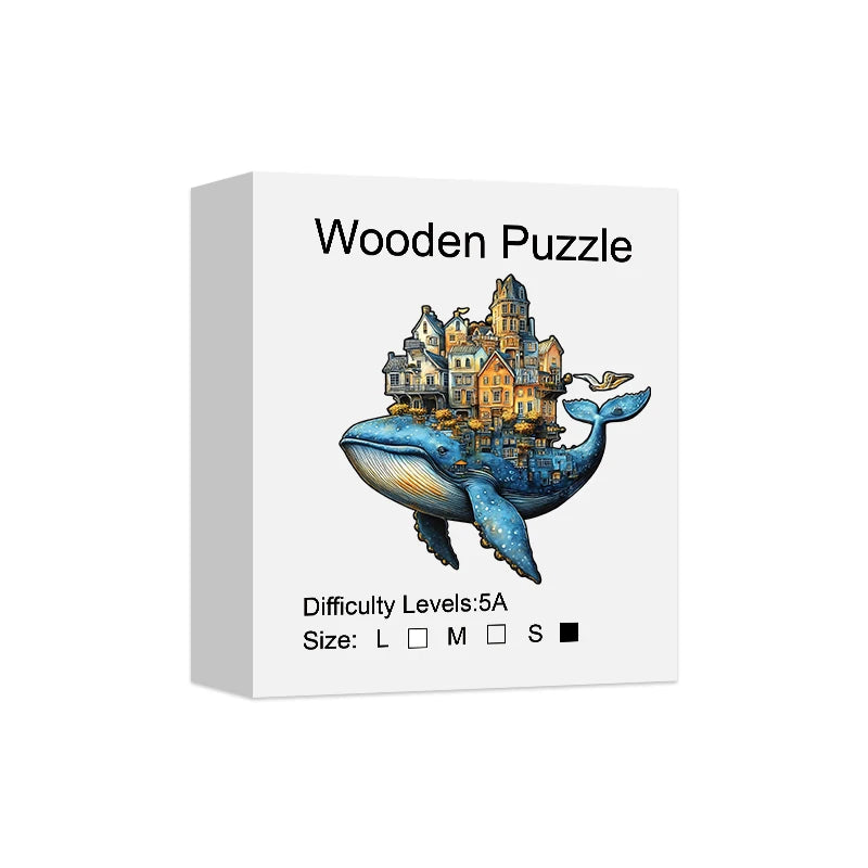 Puzzle en Bois Château des Baleines