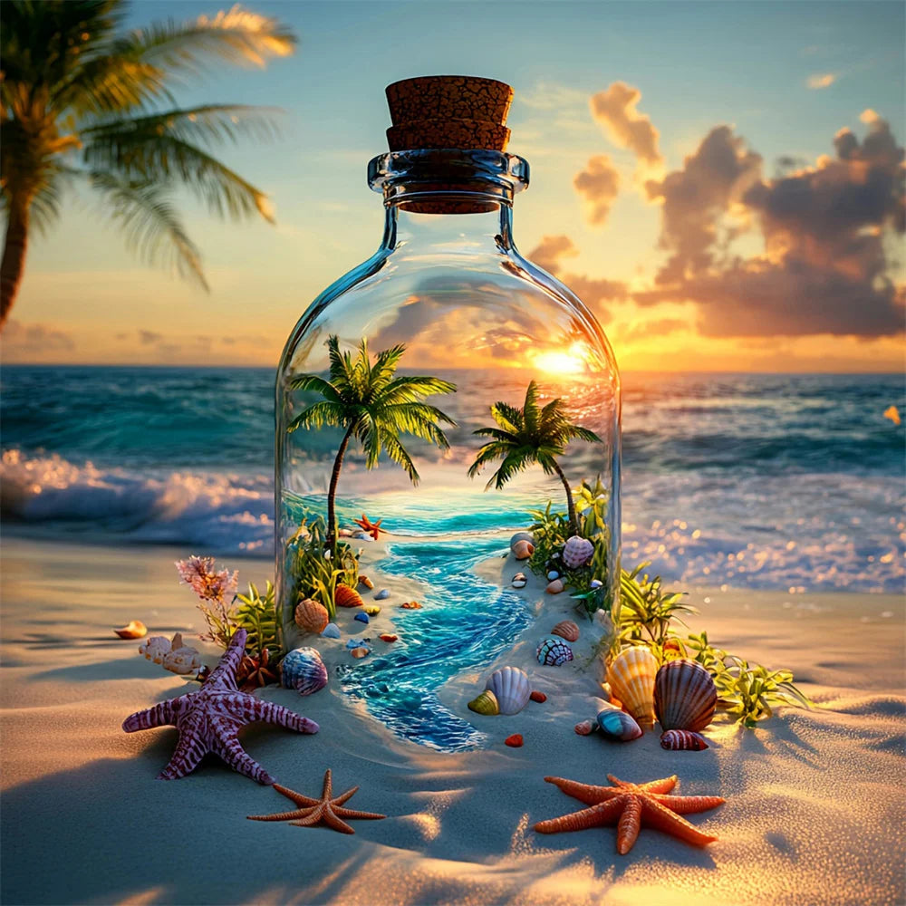 Diamond Painting Étoile de Mer sur la Plage