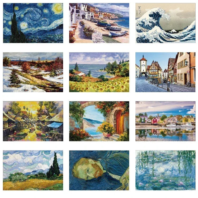 Puzzle Mini Œuvres Célèbres — 1000 Pièces