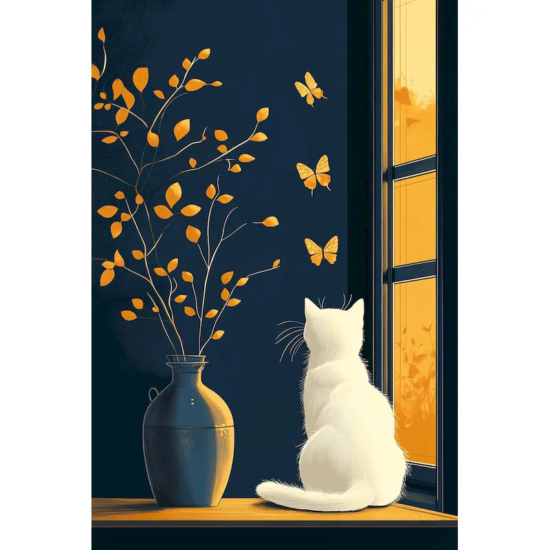 Peinture par Numéros Escalier Bleu