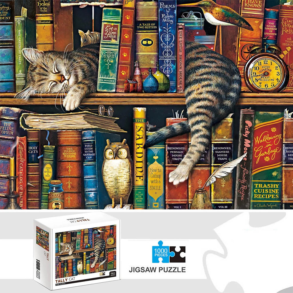 Puzzle Chats Rigolos — 1000 Pièces