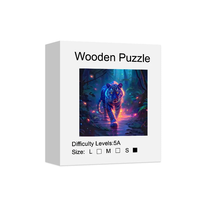 Puzzle en Bois Tigre