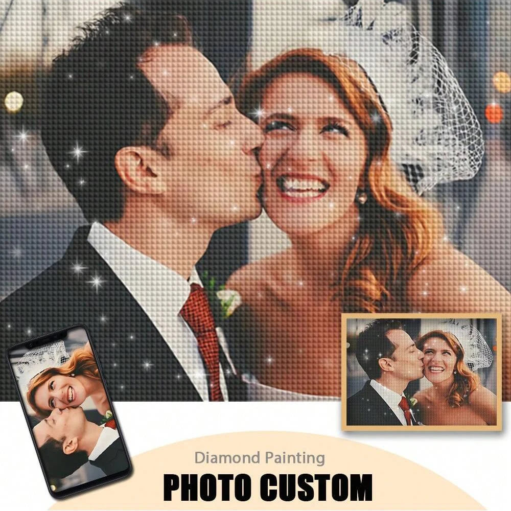 Diamond Painting Personnalisé — Votre Photo