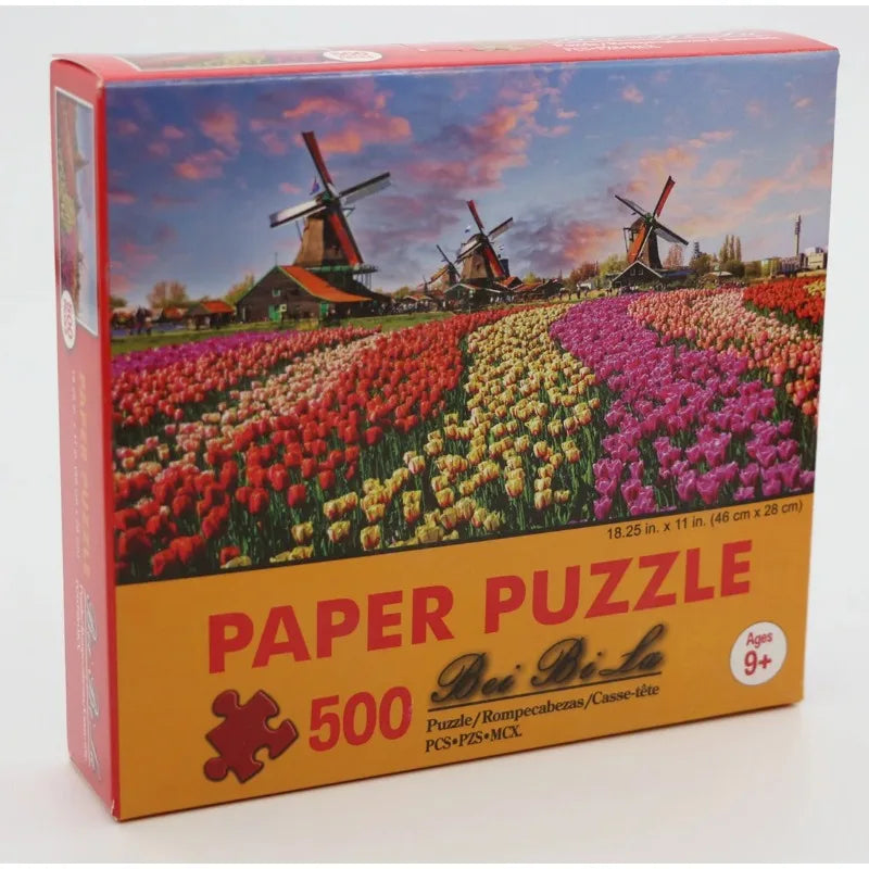 Puzzle Paysages — 500 Pièces