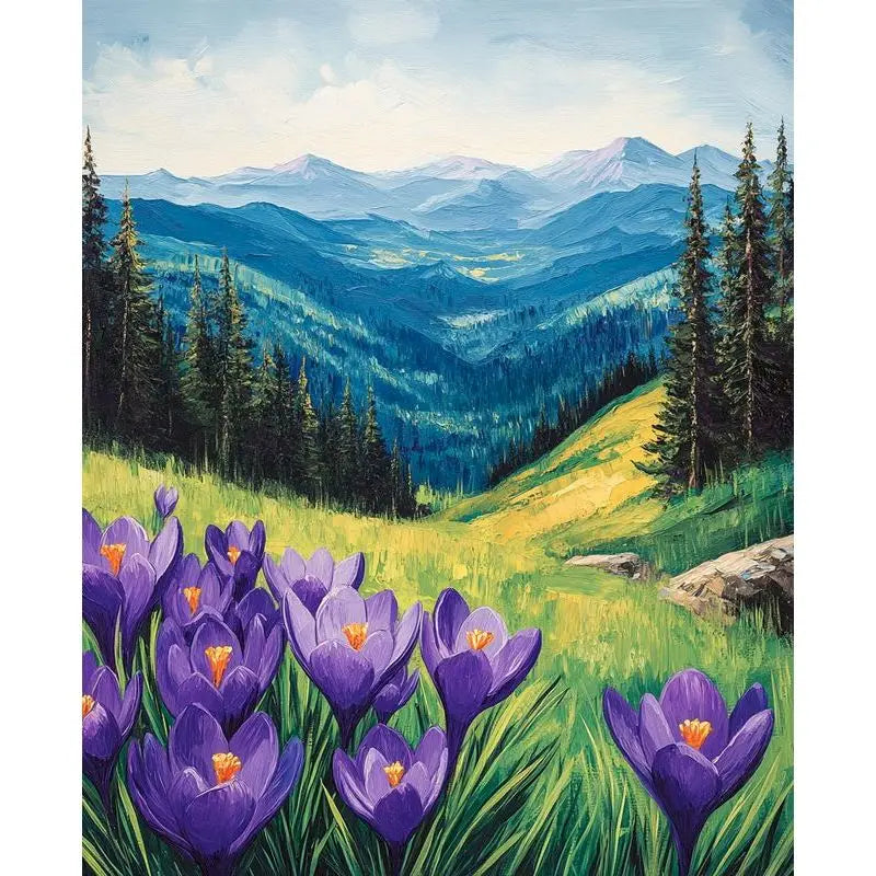 Peinture par Numéros Champ de Blé