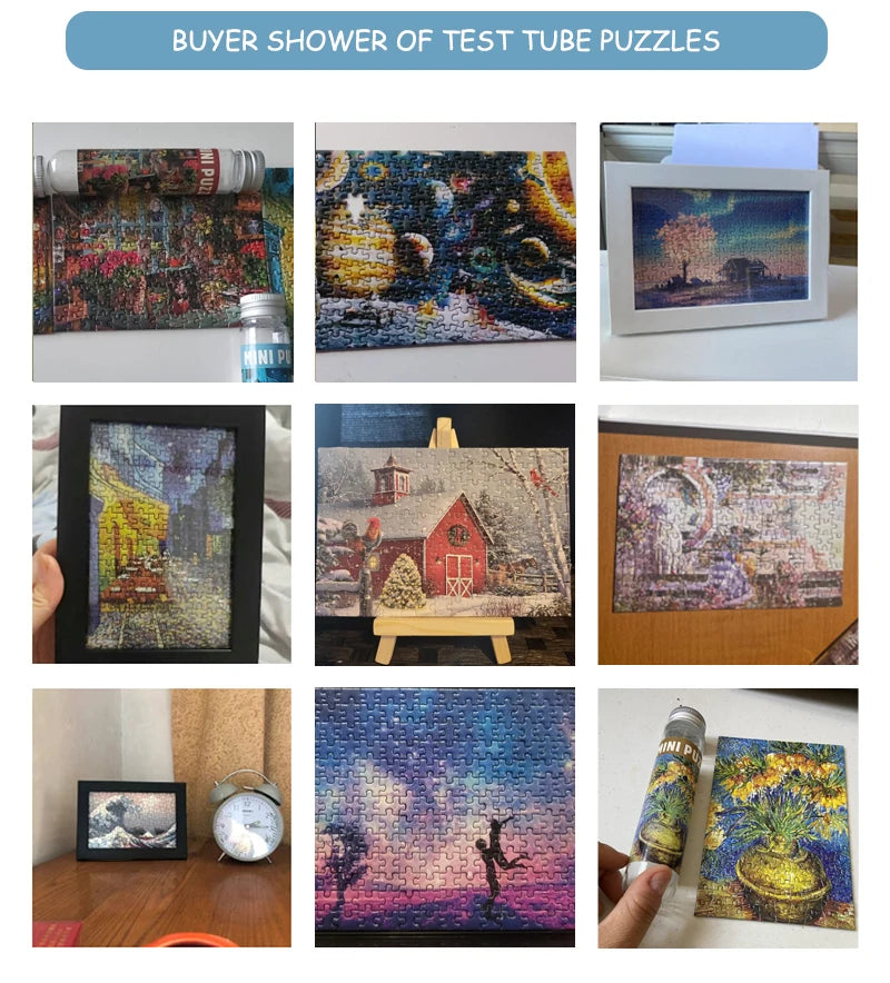Puzzle Tube Chat Ukiyo-e — 150 Pièces