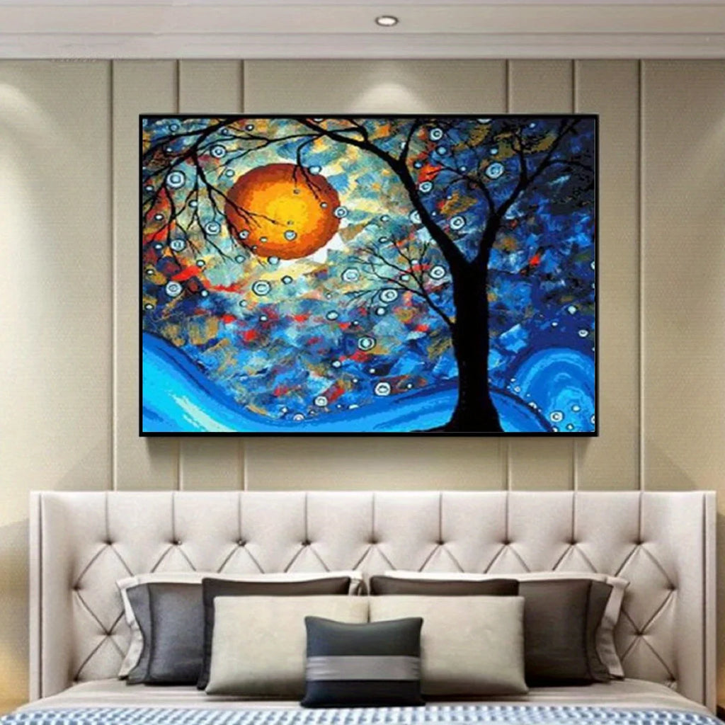 Diamond Painting Amandier en Fleurs