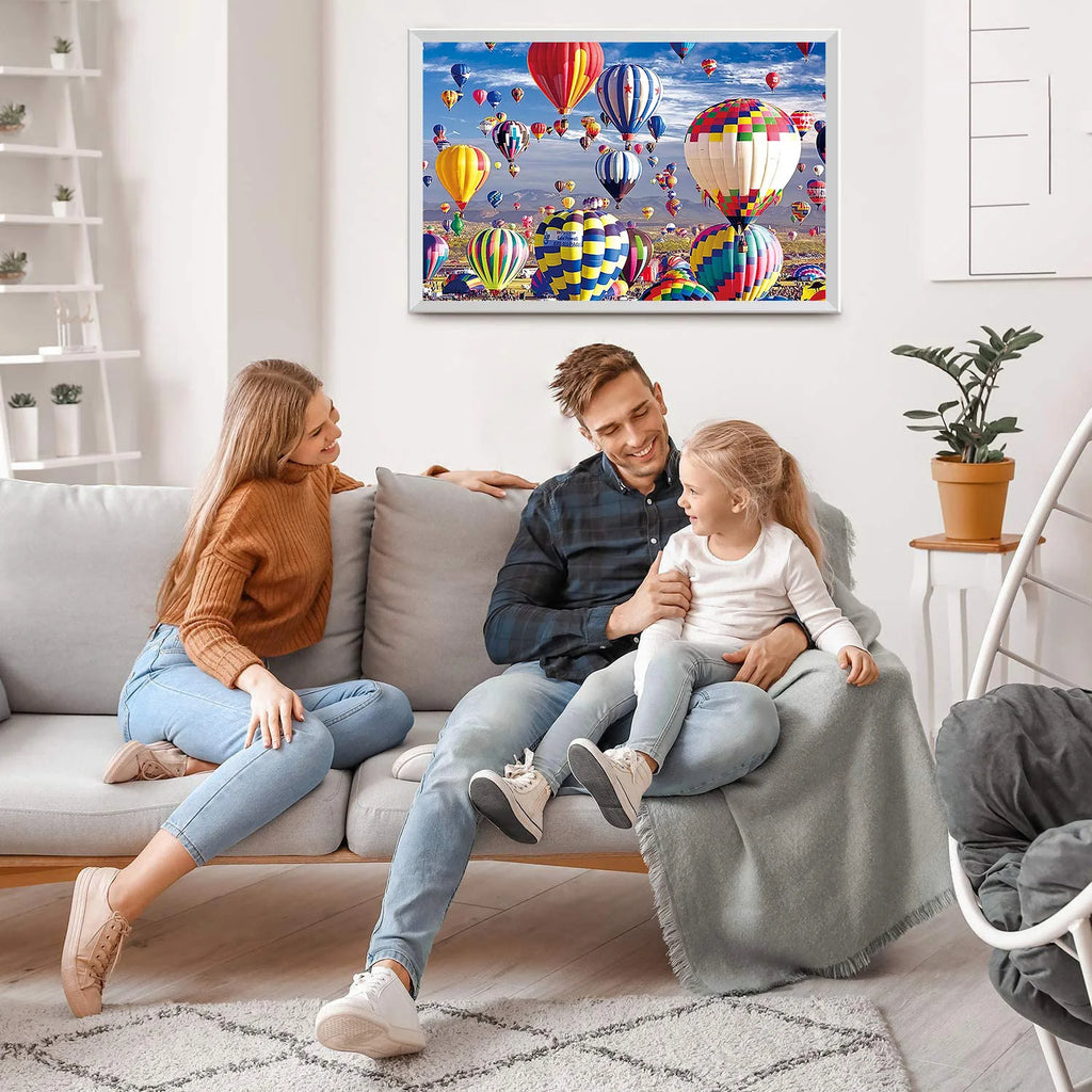 Puzzle Montgolfières — 1000 Pièces