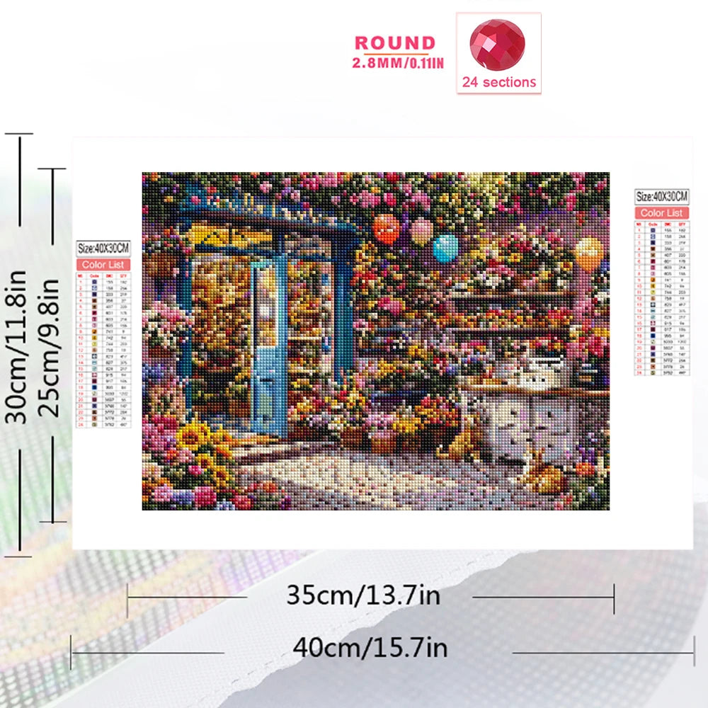 Diamond Painting Boutique de Fleurs