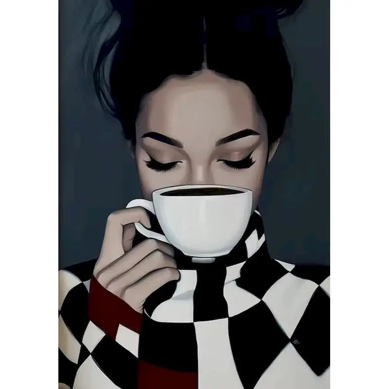 Peinture par Numéros Chignon