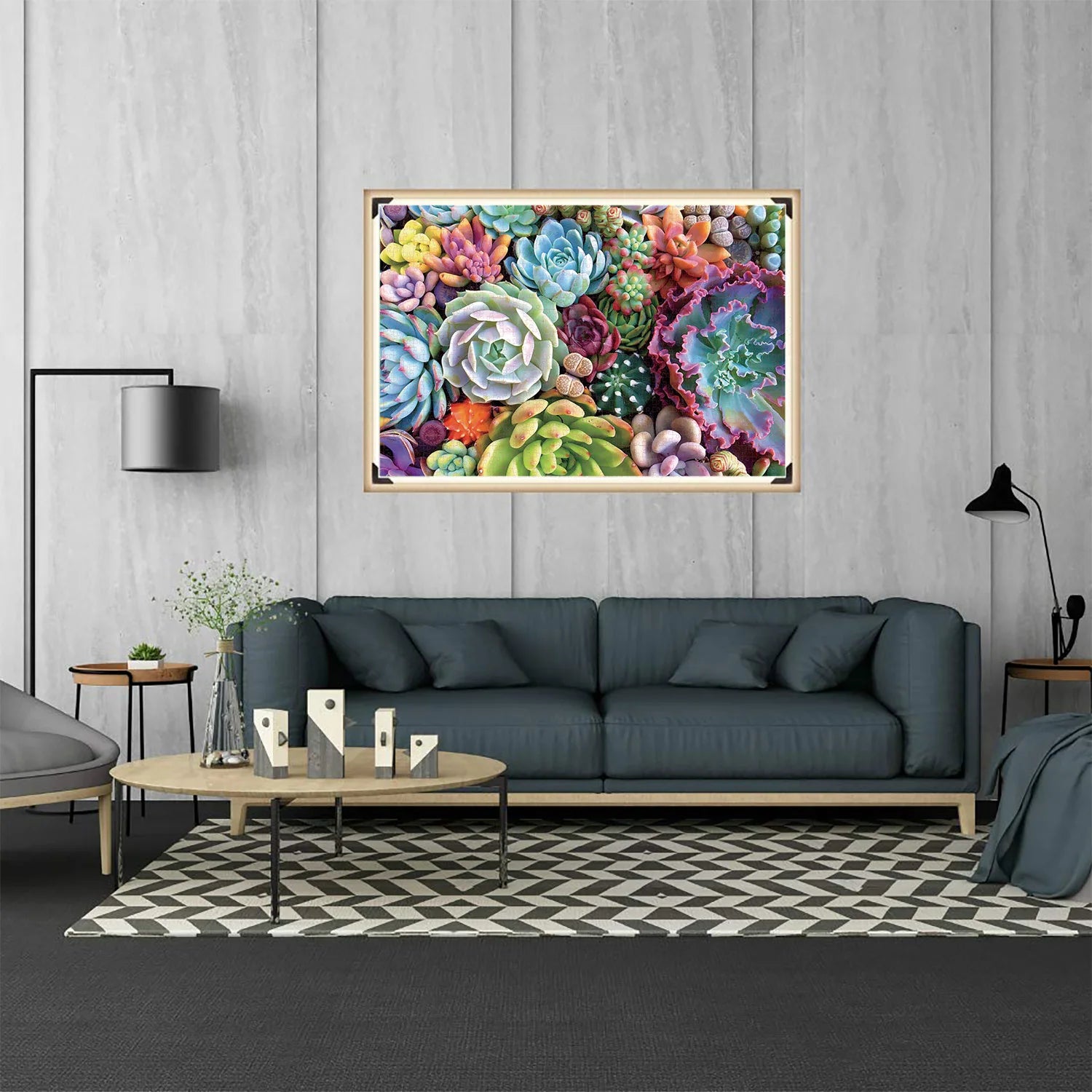 Puzzle Plantes Succulentes — 1000 Pièces