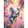 Peinture par Numéros Koala aux Papillons