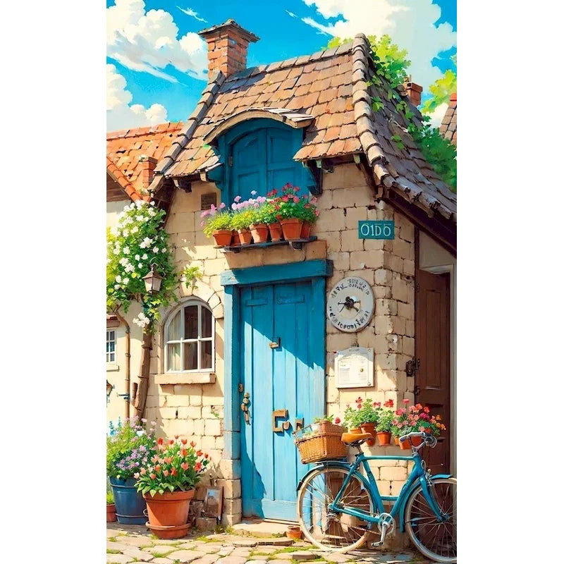 Peinture par Numéros Porte sur le Ponton