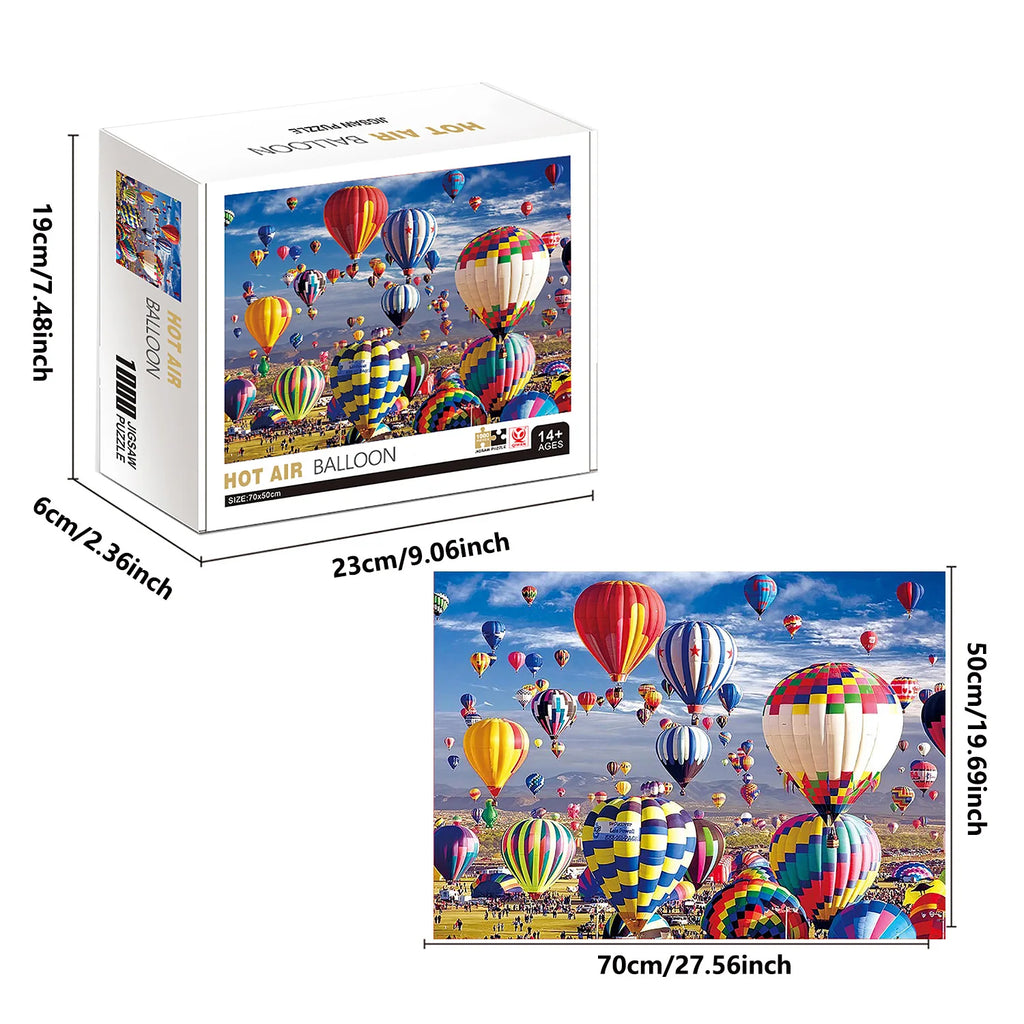 Puzzle Montgolfières — 1000 Pièces