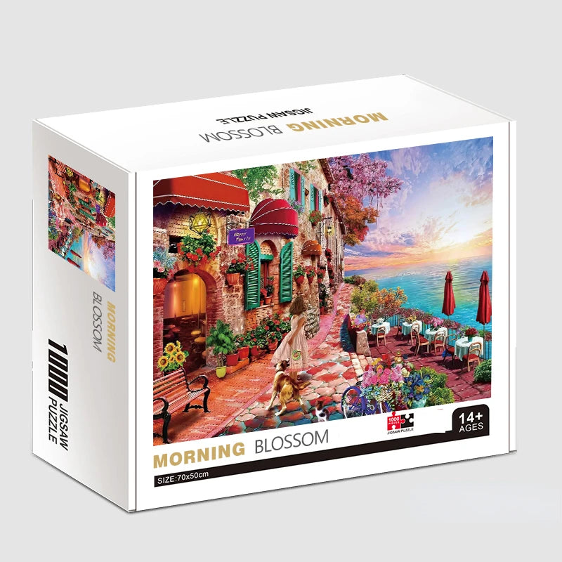 Puzzle Paysages & Chefs-d'Œuvre — 1000 Pièces