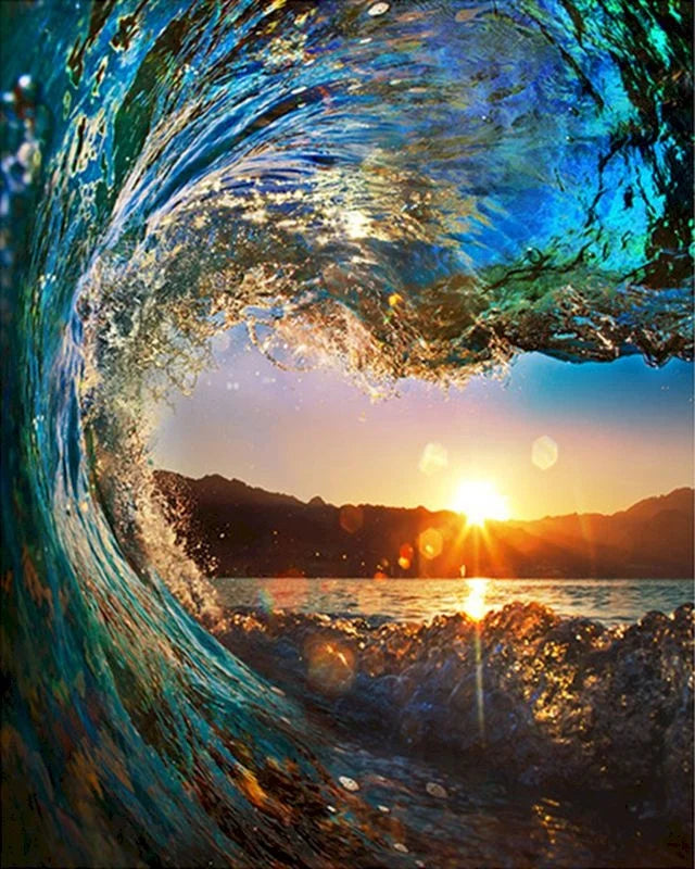 Peinture par Numéros Allée Fleurie d'Automne
