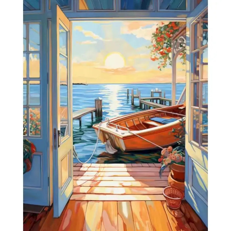 Peinture par Numéros Chapelle du Littoral