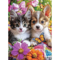 Peinture par Numéros Chaton et Chiot