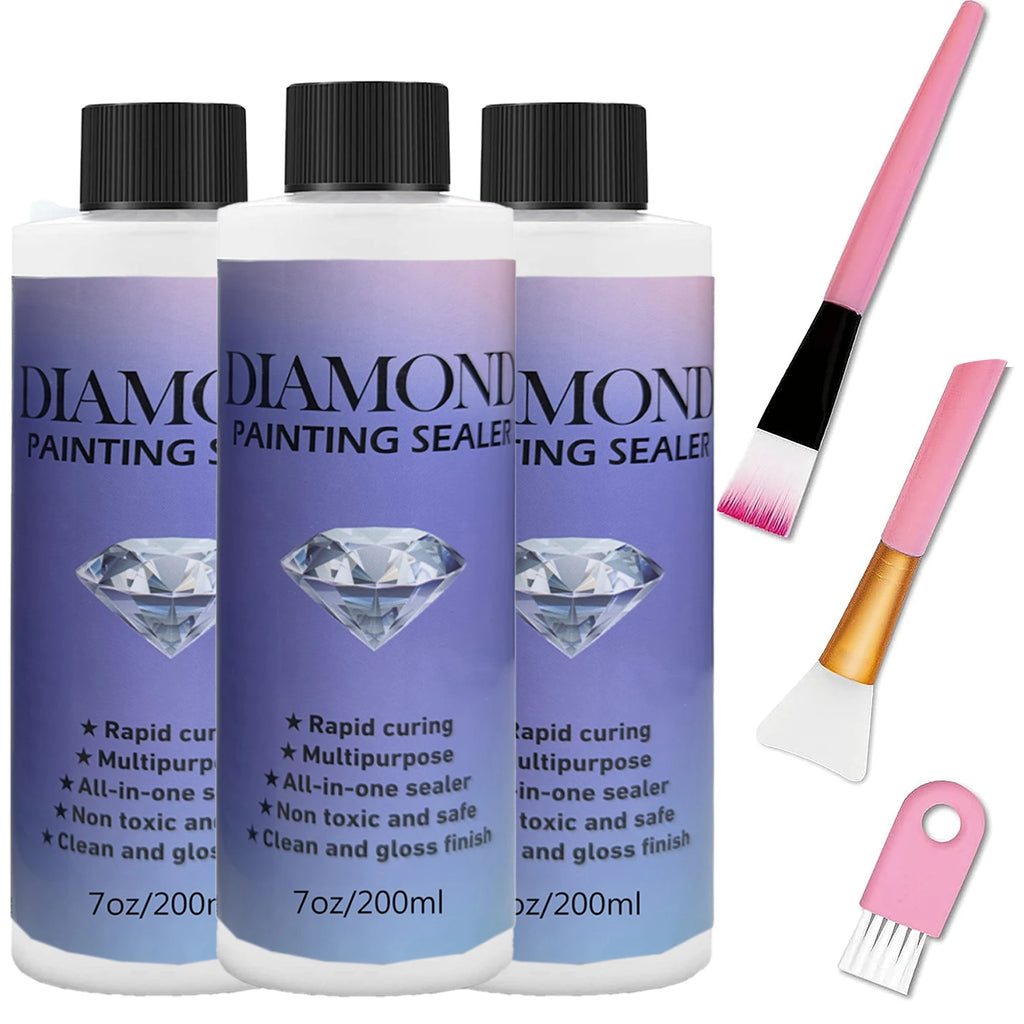 Vernis de Finition Diamond Painting — 60, 120 ou 200 ml