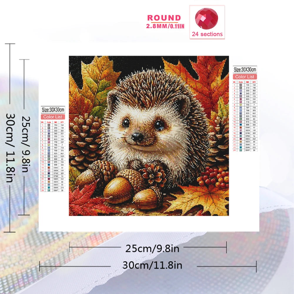 Diamond Painting Hérisson