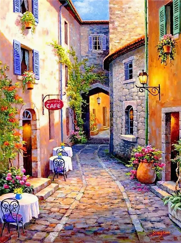 Diamond Painting Ruelle Provençale