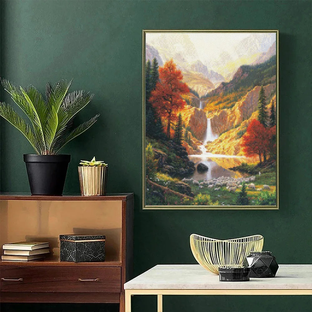 Diamond Painting Forêt — 10 Paysages au Choix