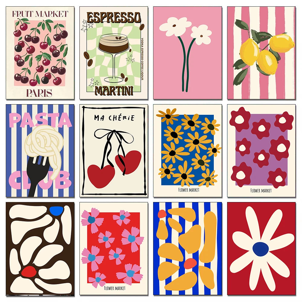 Diamond Painting Marguerite Rouge