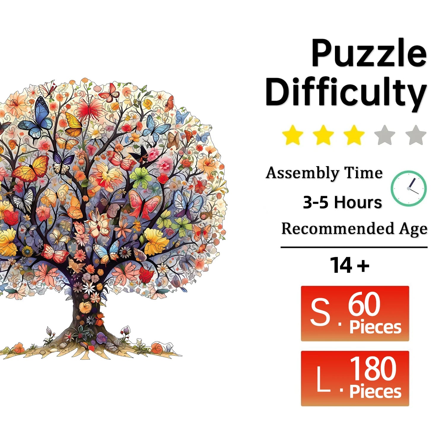 Puzzle en Bois Arbre de Vie