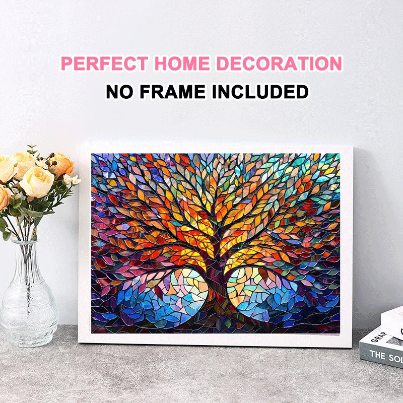 Puzzle Arbre Flamboyant — 1000 Pièces