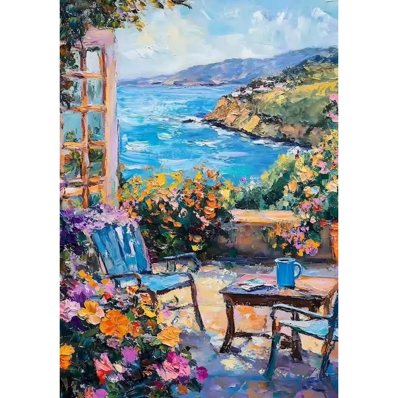Peinture par Numéros Chapelle du Littoral